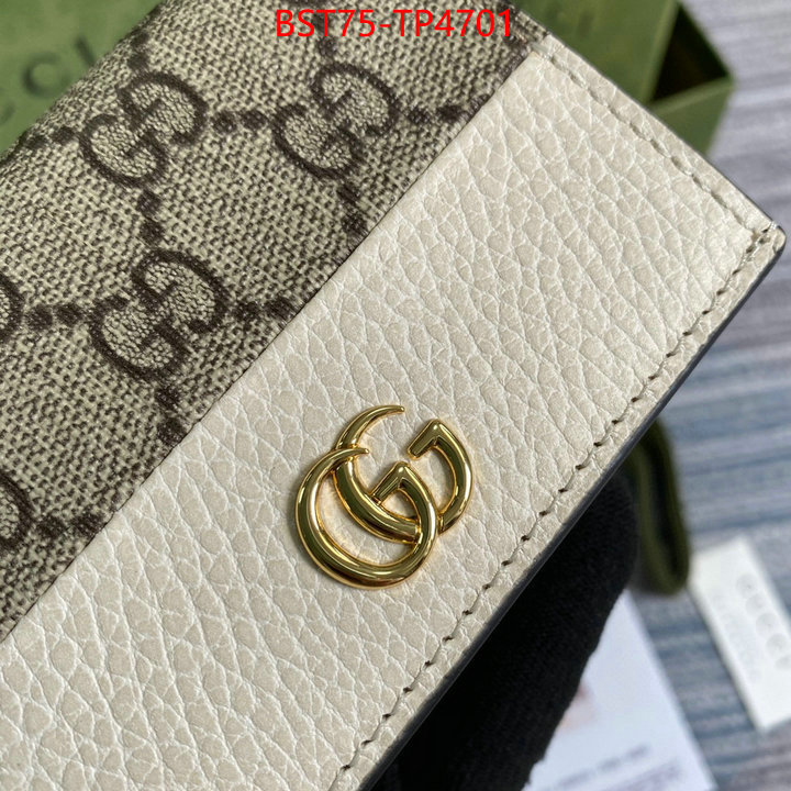 Gucci Bags(TOP)-Wallet-,ID: TP4701,$: 75USD