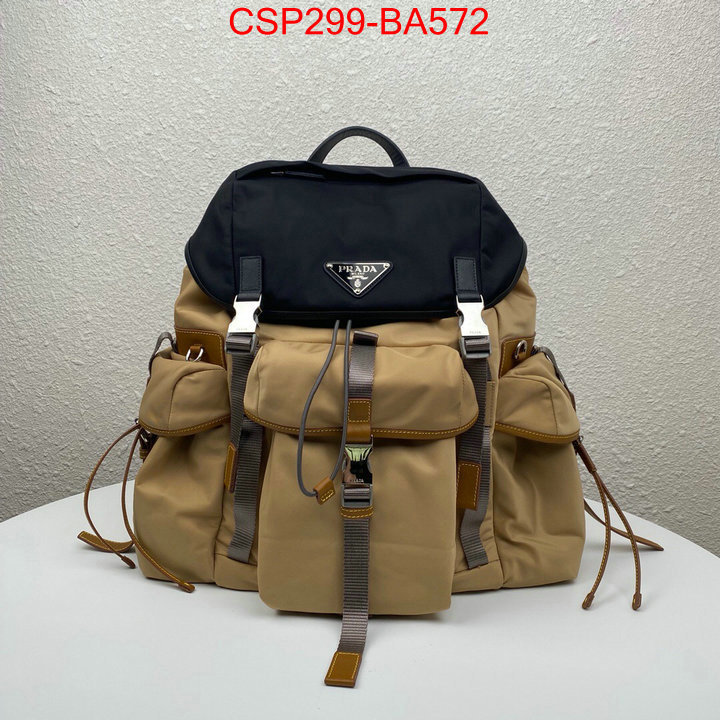 Prada Bags(4A)-Backpack-,the most popular ,ID: BA572,$: 299USD