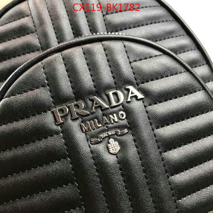 Prada Bags(4A)-Backpack-,buy best quality replica ,ID: BK1782,$:119USD