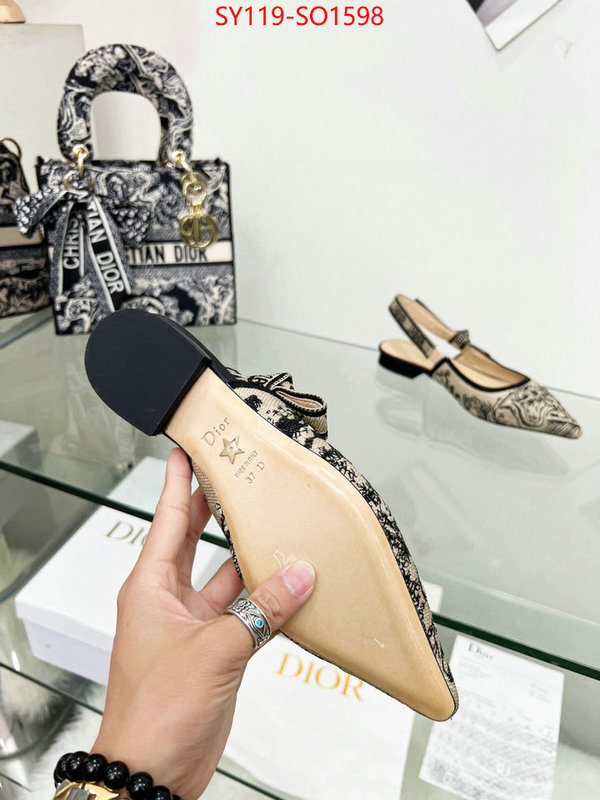 Women Shoes-Dior,best luxury replica , ID: SO1598,$: 119USD