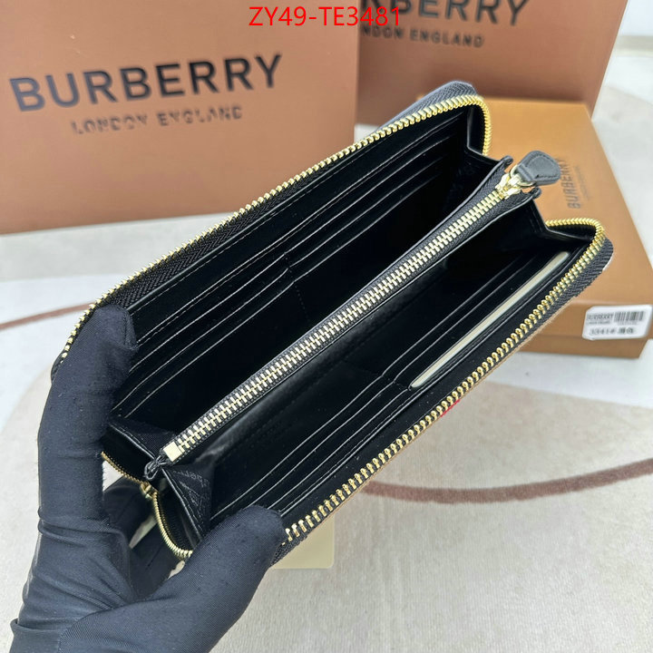 Burberry Bags(4A)-Wallet,what is aaaaa quality ,ID: TE3481,$: 49USD