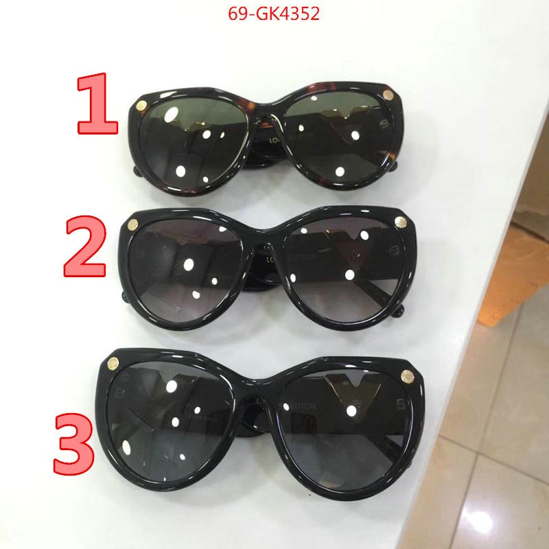 Glasses-LV,highest quality replica , ID: GK4352,$: 69USD