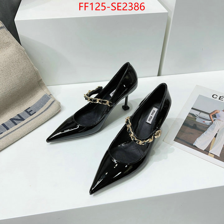 Women Shoes-Miu Miu,aaaaa replica , ID: SE2386,$: 125USD