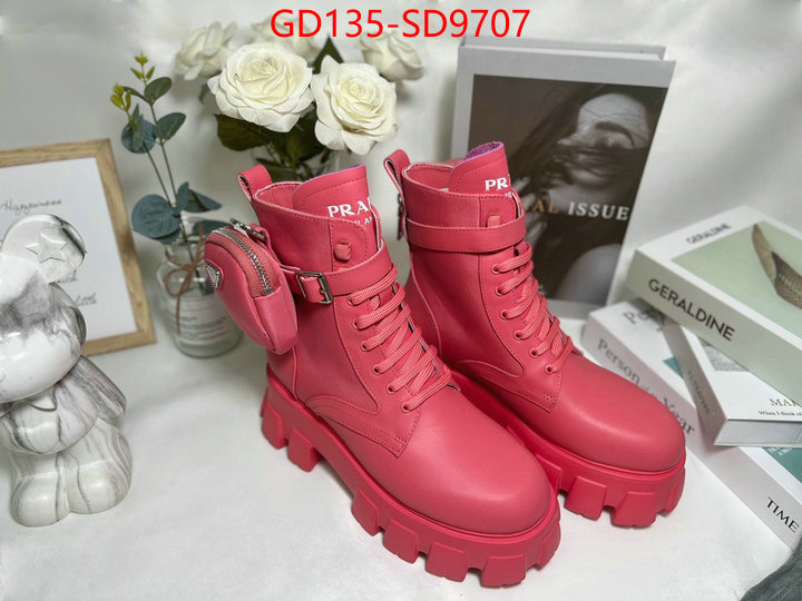 Women Shoes-Prada,what is top quality replica , ID: SD9707,$: 135USD