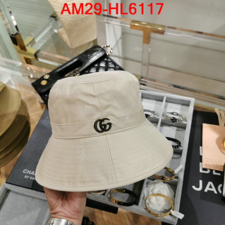 Cap (Hat)-Gucci,where to buy high quality , ID: HL6117,$: 29USD