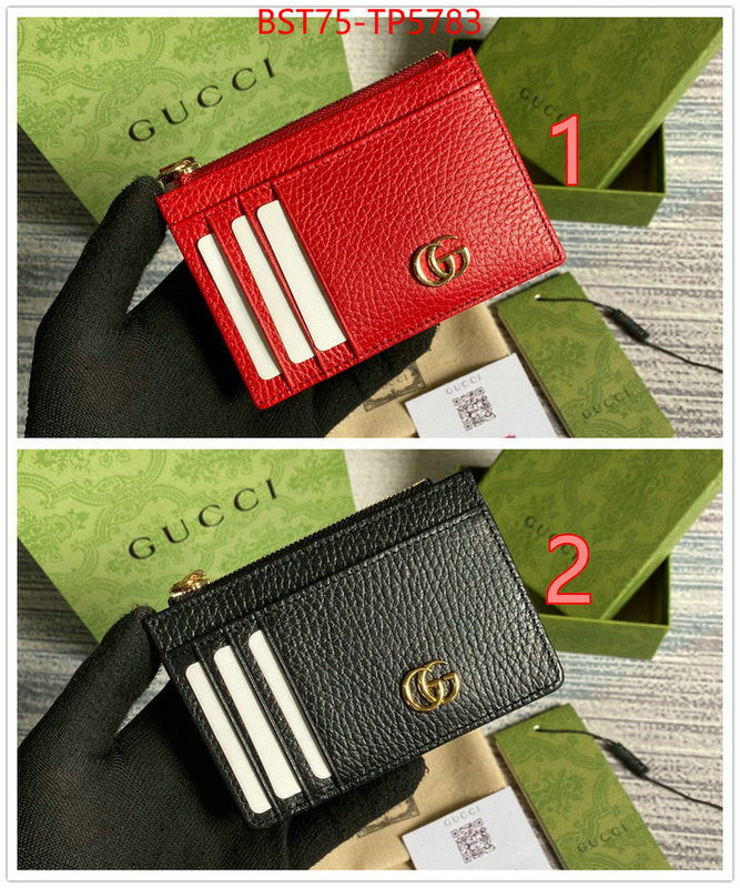 Gucci Bags(TOP)-Wallet-,ID: TP5783,$: 75USD