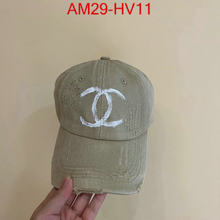 Cap (Hat)-Chanel,quality aaaaa replica ,ID: HV11,$: 29USD