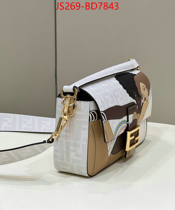 Fendi Bags(TOP)-Baguette,top quality website ,ID: BD7843,$: 269USD