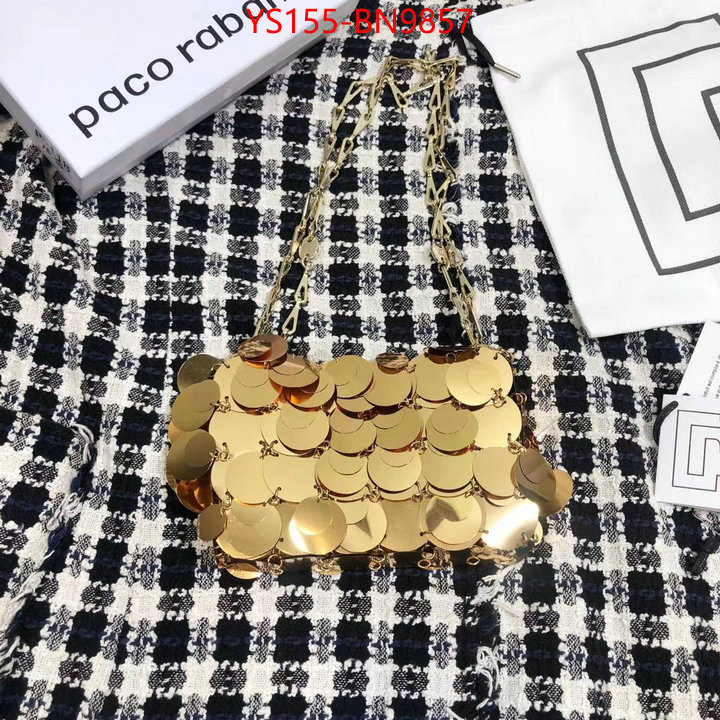 Paco Rabanne Bags (TOP)-Diagonal-,shop designer replica ,ID: BN9857,$: 155USD