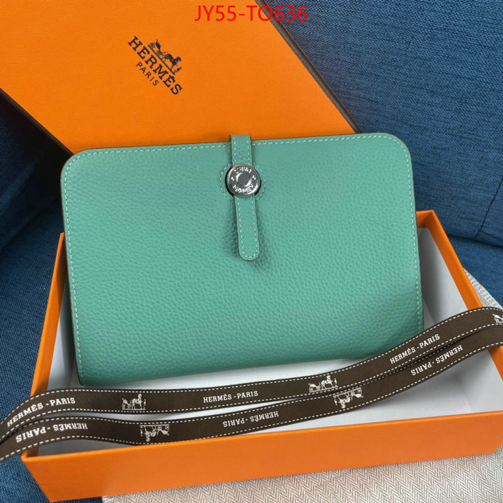 Hermes Bags(4A)-Wallet-,top perfect fake ,ID: TO636,$: 55USD