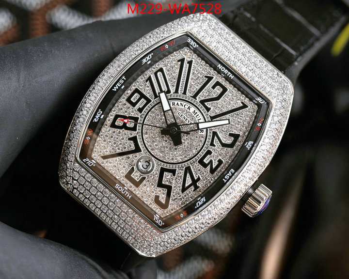 Watch(4A)-Franck Muller,replica designer ,ID: WA7528,$: 229USD