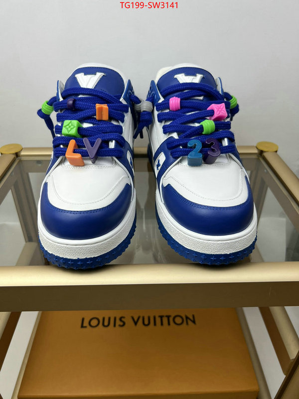 Men Shoes-LV,designer 7 star replica , ID: SW3141,$: 199USD