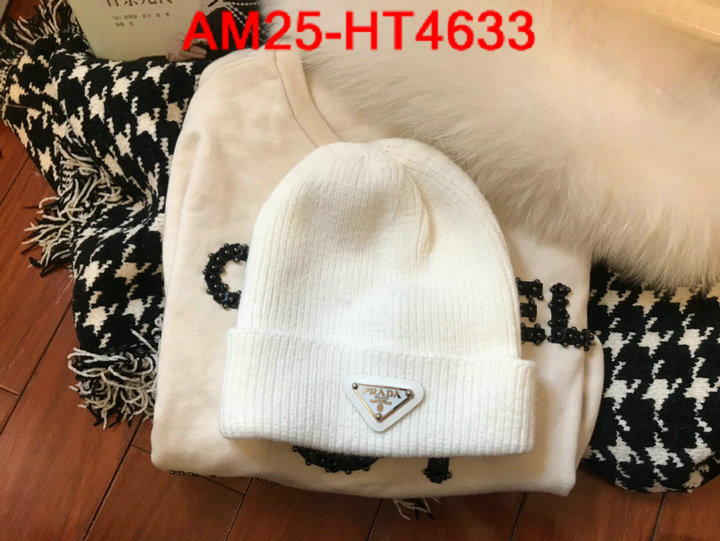 Cap (Hat)-Prada,designer wholesale replica , ID: HT4633,$: 25USD