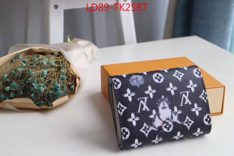 LV Bags(TOP)-Wallet,ID: TK2587,$:89USD