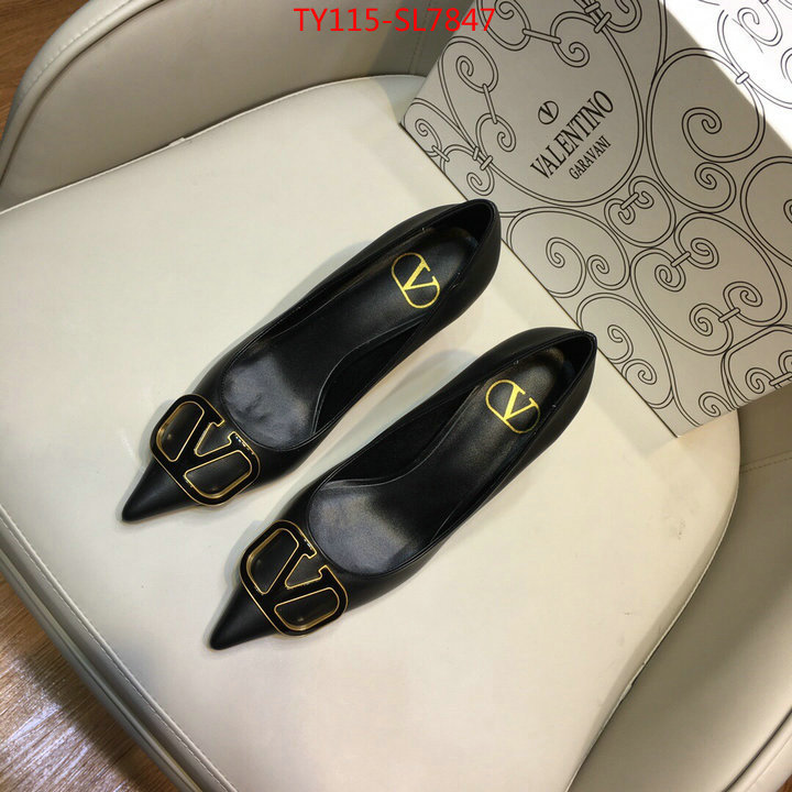 Women Shoes-Valentino,shop cheap high quality 1:1 replica , ID: SL7847,$: 115USD