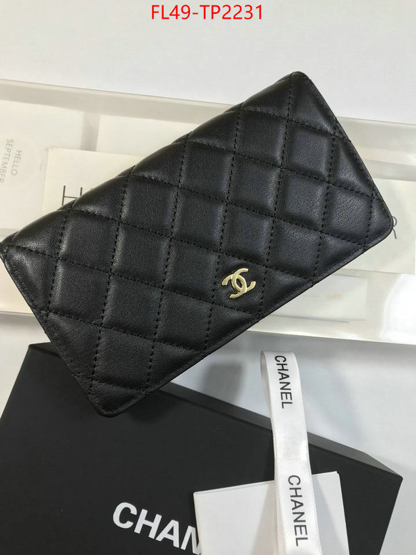Chanel Bags(4A)-Wallet-,ID: TP2231,$: 49USD