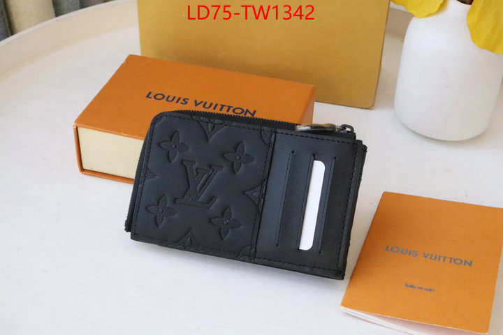 LV Bags(TOP)-Wallet,ID: TW1342,$: 75USD