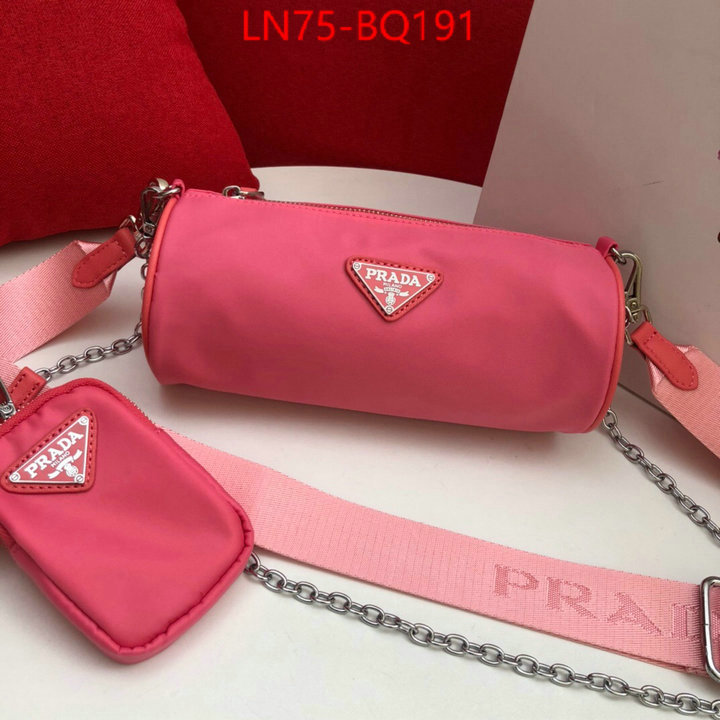 Prada Bags(4A)-Diagonal-,2023 perfect replica designer ,ID: BQ191,$: 75USD