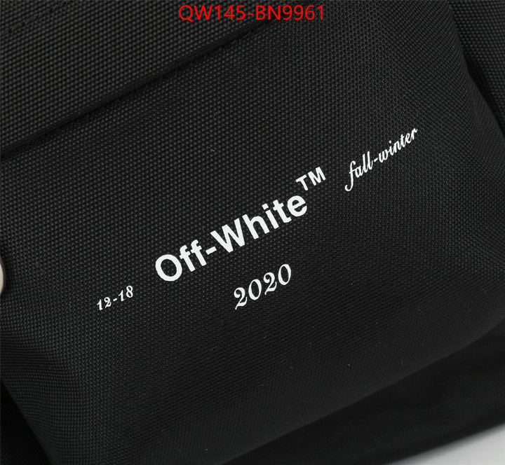 Off-White Bags ( TOP )-Backpack-,cheap high quality replica ,ID: BN9961,$: 145USD