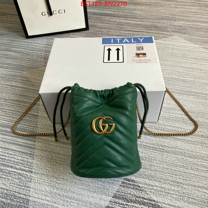 Gucci Bags(TOP)-Marmont,buy best high-quality ,ID: BN2270,$: 189USD