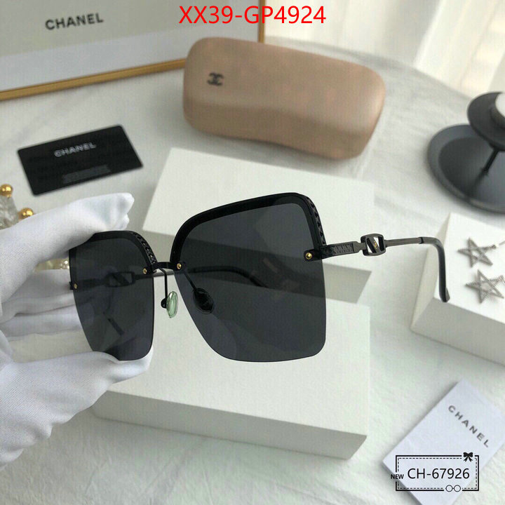 Glasses-Chanel,top perfect fake , ID: GP4924,$: 39USD