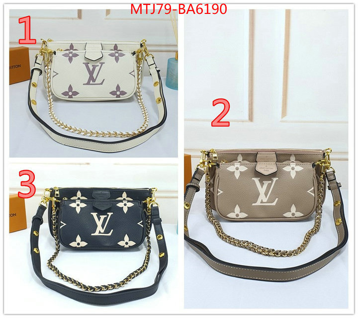 LV Bags(4A)-New Wave Multi-Pochette-,same as original ,ID: BA6190,