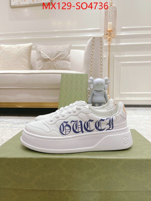 Men Shoes-Gucci,for sale online , ID: SO4736,$: 129USD