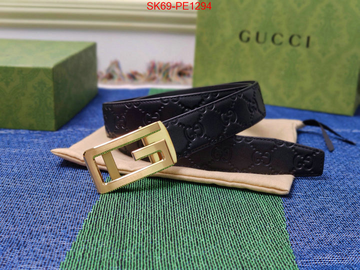 Belts-Gucci,high quality designer , ID: PE1294,$: 69USD