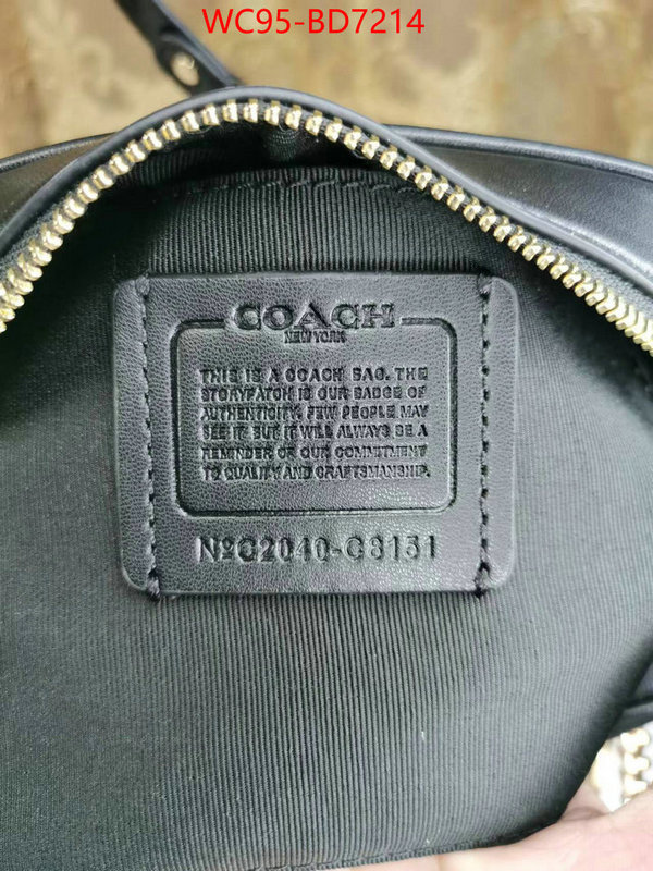 Coach Bags(4A)-Handbag-,buy luxury 2023 ,ID: BD7214,$: 95USD