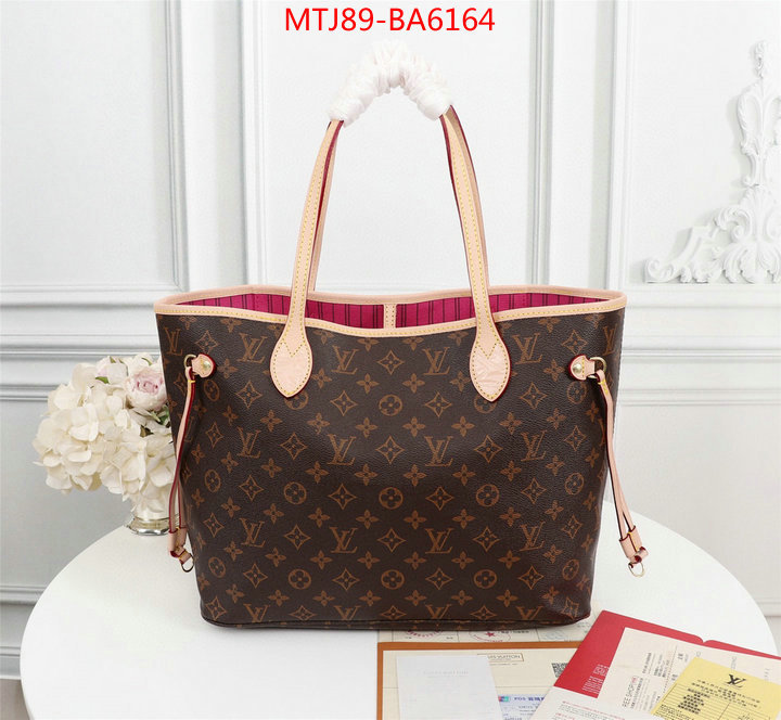 LV Bags(4A)-Neverfull-,cheap replica designer ,ID: BA6164,$: 89USD