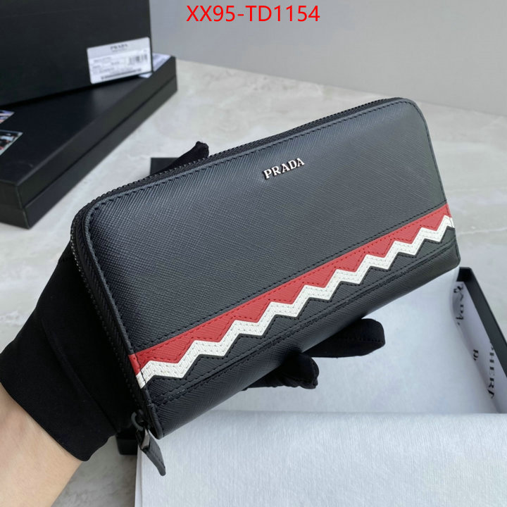 Prada Bags(TOP)-Wallet,ID: TD1154,$: 95USD