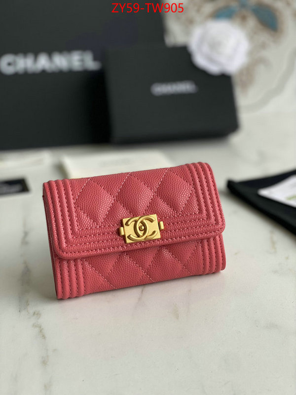 Chanel Bags(TOP)-Wallet-,ID: TW905,$: 59USD