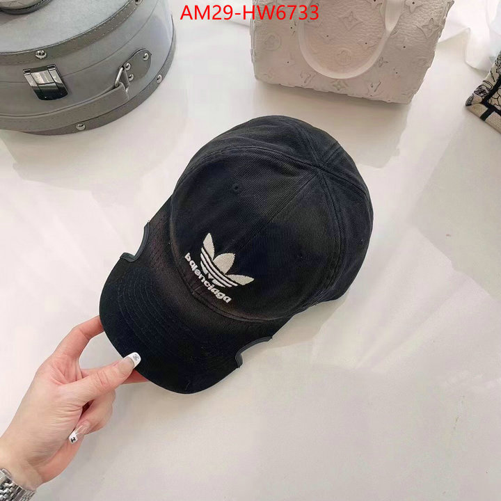 Cap (Hat)-Balenciaga,wholesale replica shop , ID: HW6733,$: 29USD