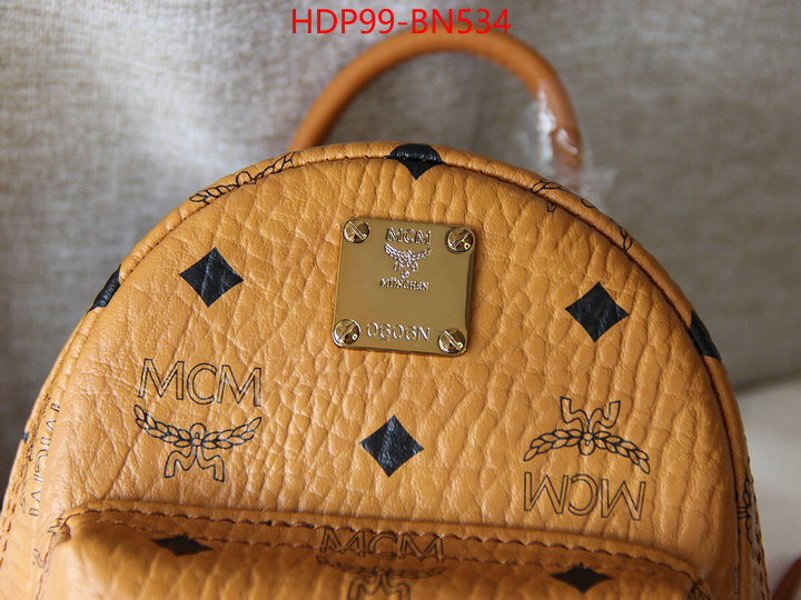 MCM Bags(TOP)-Backpack-,ID: BN534,$: 99USD