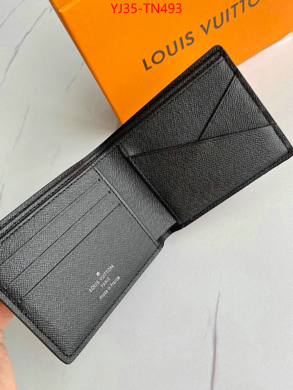 LV Bags(4A)-Wallet,ID: TN493,$: 35USD