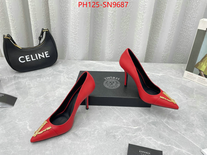 Women Shoes-Versace,sale outlet online , ID: SN9687,$: 125USD