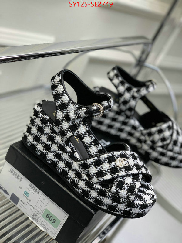 Women Shoes-Chanel,luxury cheap , ID: SE2749,$: 125USD