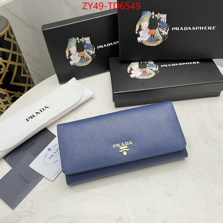 Prada Bags(4A)-Wallet,1:1 replica ,ID: TD6549,$: 49USD