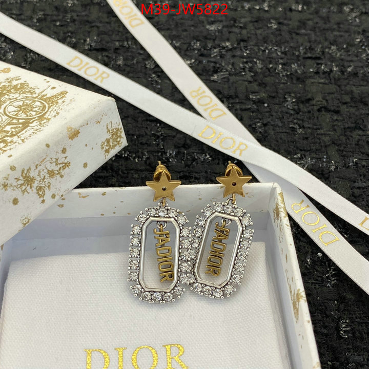 Jewelry-Dior,highest quality replica , ID: JW5822,$: 39USD