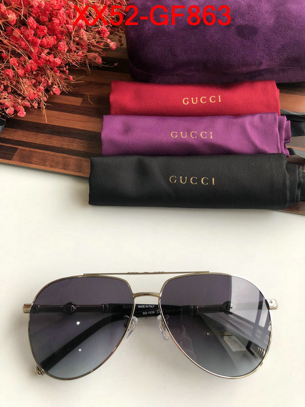 Glasses-Gucci,designer replica , ID: GF863,$:52USD