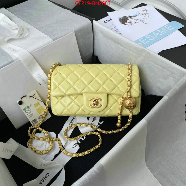 Chanel Bags(TOP)-Diagonal-,ID: BN2683,$: 219USD