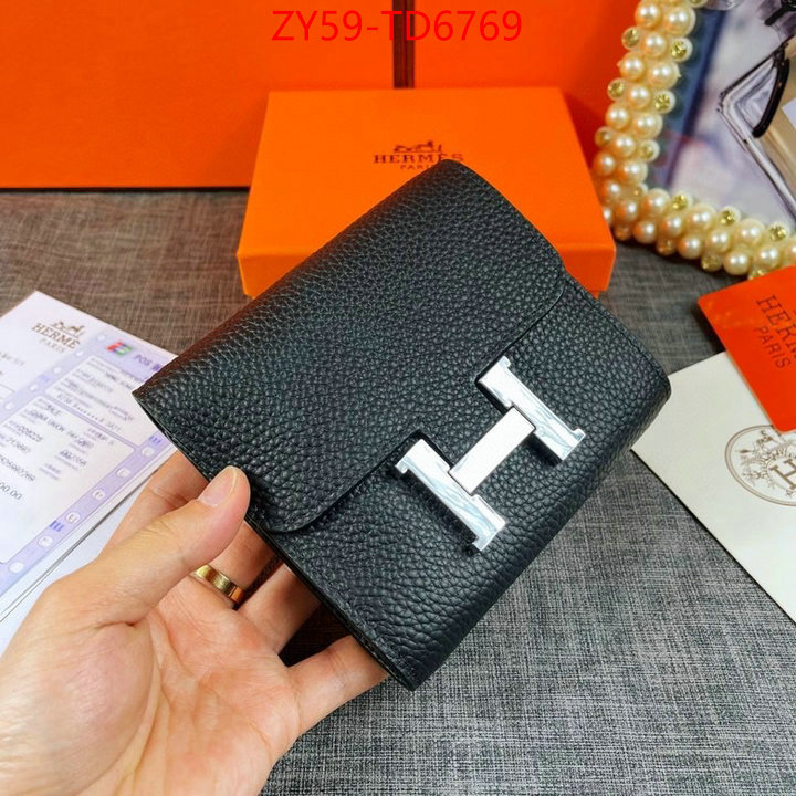 Hermes Bags(4A)-Wallet-,replica 1:1 ,ID: TD6769,$: 59USD