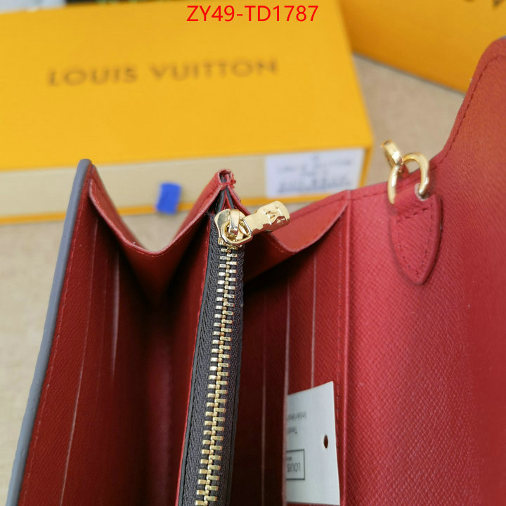 LV Bags(4A)-Wallet,ID: TD1787,$: 49USD