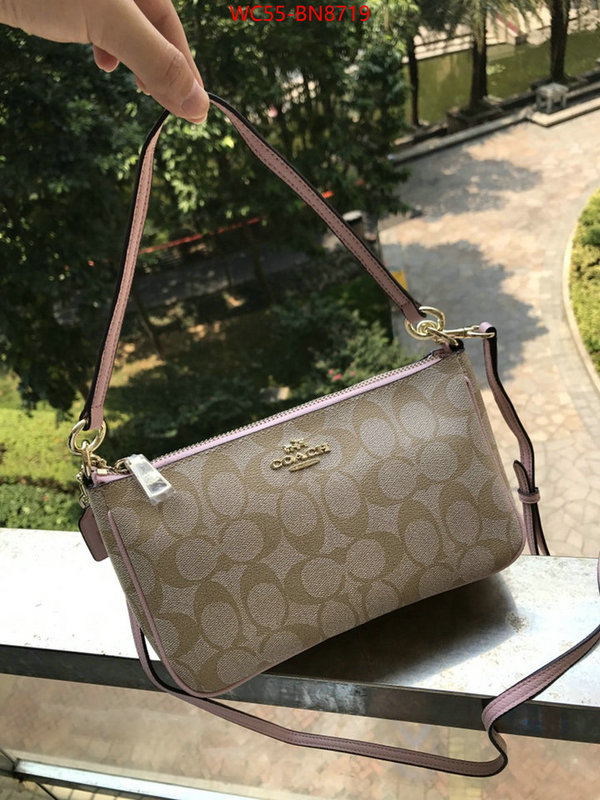 Coach Bags(4A)-Diagonal,outlet sale store ,ID: BN8719,$: 55USD