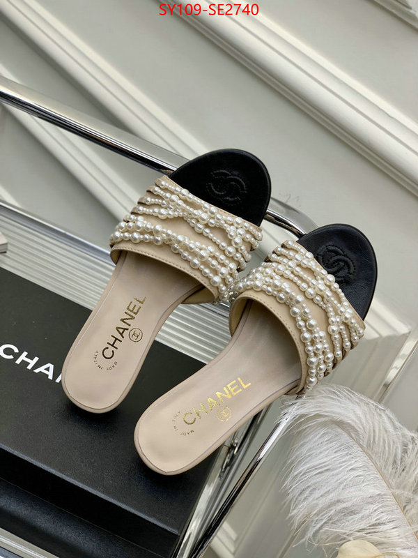 Women Shoes-Chanel,fake designer , ID: SE2740,$: 109USD