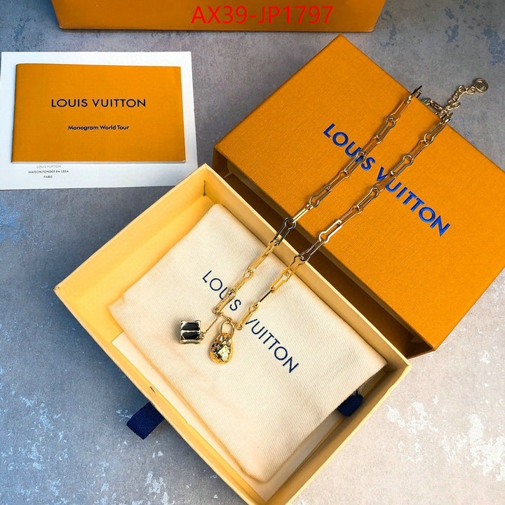 Jewelry-LV,high quality 1:1 replica , ID: JP1797,$: 39USD