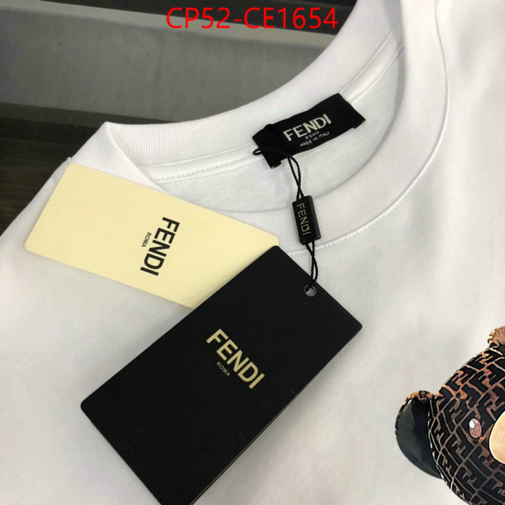 Clothing-Fendi,1:1 replica wholesale , ID: CE1654,$: 52USD