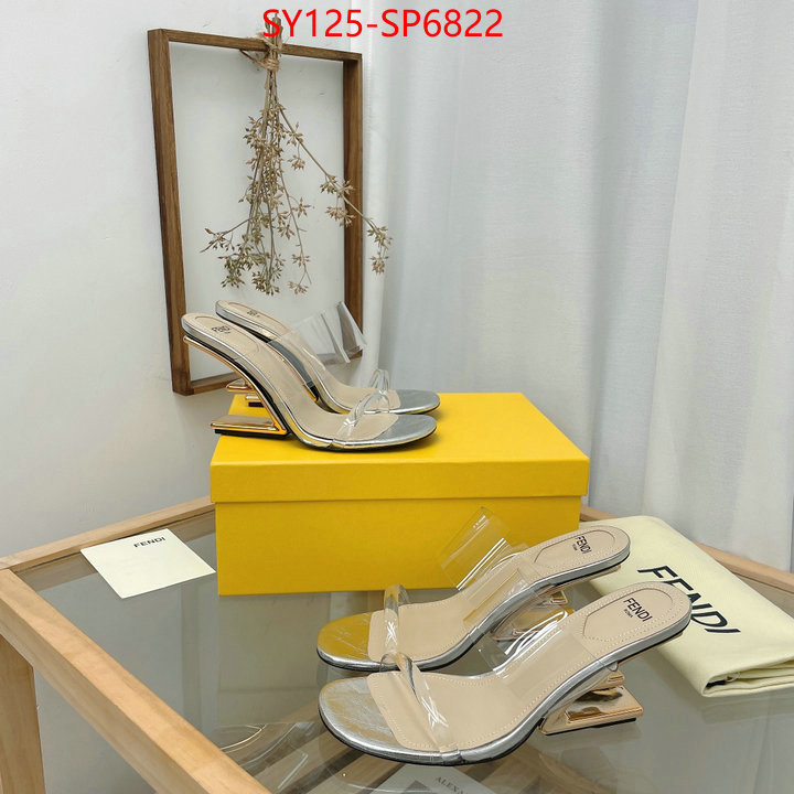 Women Shoes-Fendi,buy best quality replica , ID: SP6822,$: 125USD