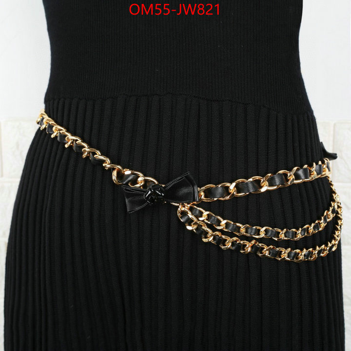 Belts-Chanel,fake aaaaa , ID: JW821,$: 55USD