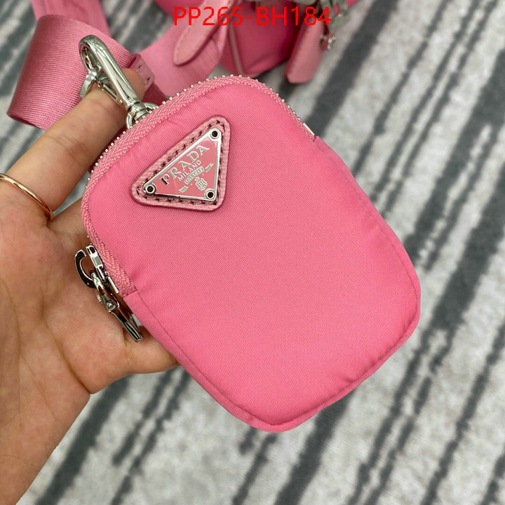 Prada Bags(TOP)-Diagonal-,ID: BH184,$:265USD